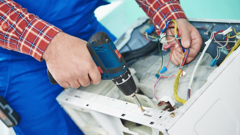 Kağıthane Viessmann Viessmann çamaşır makinesi kart tamiri – Su almama arızası orijinal parça ile giderildi. - Teknik servis örneği